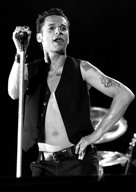 depeche mode lead singer david gahan
